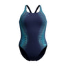 Speedo - Womens - Digital Print Medallist  - Lagoon Blue
