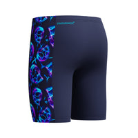 Speedo - Boys - Endurance+ Allover Digital Panel Jammer - Peacoat/Mayan Blue