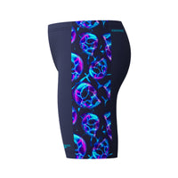 Speedo - Boys - Endurance+ Allover Digital Panel Jammer - Peacoat/Mayan Blue