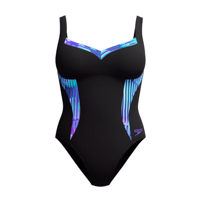 Speedo - Womens - Shaping Print LunaElustre - Indigo