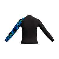 Speedo - Boys - Long Sleeve Rash Sun Top - Anthracite/Pale Clover