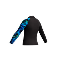 Speedo - Boys - Long Sleeve Rash Sun Top - Anthracite/Pale Clover