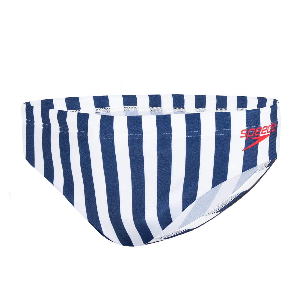 Speedo - Mens - Endurance+ Stripe Brief - Blue/White