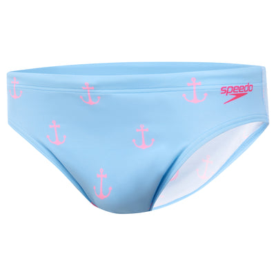 Speedo - Mens - Endurance+ Anchor Brief - Sugar Blue
