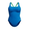 Speedo - Womens - Flex Band Swimsuit - Lagoon Blue