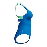 Speedo - Womens - Flex Band Swimsuit - Lagoon Blue