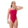 Speedo - Womens - Printed Web Back - Ruby