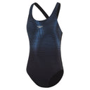 Speedo - Womens - Placement Medalist - Black/Sugar Blue