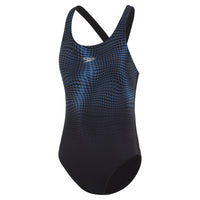 Speedo - Womens - Placement Medalist - Black/Sugar Blue