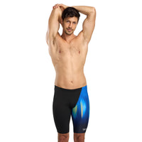 Speedo - Mens - Placement V-Cut Jammer - Black/Multi