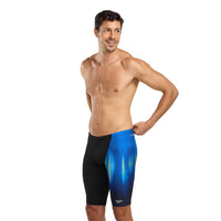 Speedo - Mens - Placement V-Cut Jammer - Black/Multi