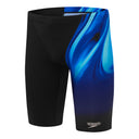 Speedo - Mens - Rapture Glow V Cut Jammer - Black/Cobalt Blue