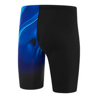 Speedo - Mens - Rapture Glow V Cut Jammer - Black/Cobalt Blue