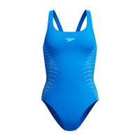 Speedo - Womens - Placement Muscleback - Lagoon Blue