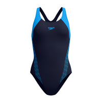 Speedo - Womens - Splice Racerback - Lagoon Blue