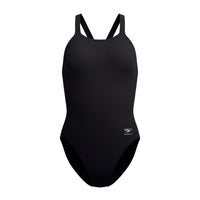 Speedo - Womens - Solid Leaderback - Team Black
