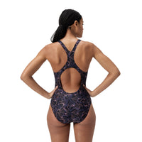 Speedo - Womens - HyperBoom Allover Medalist - Bright Peach