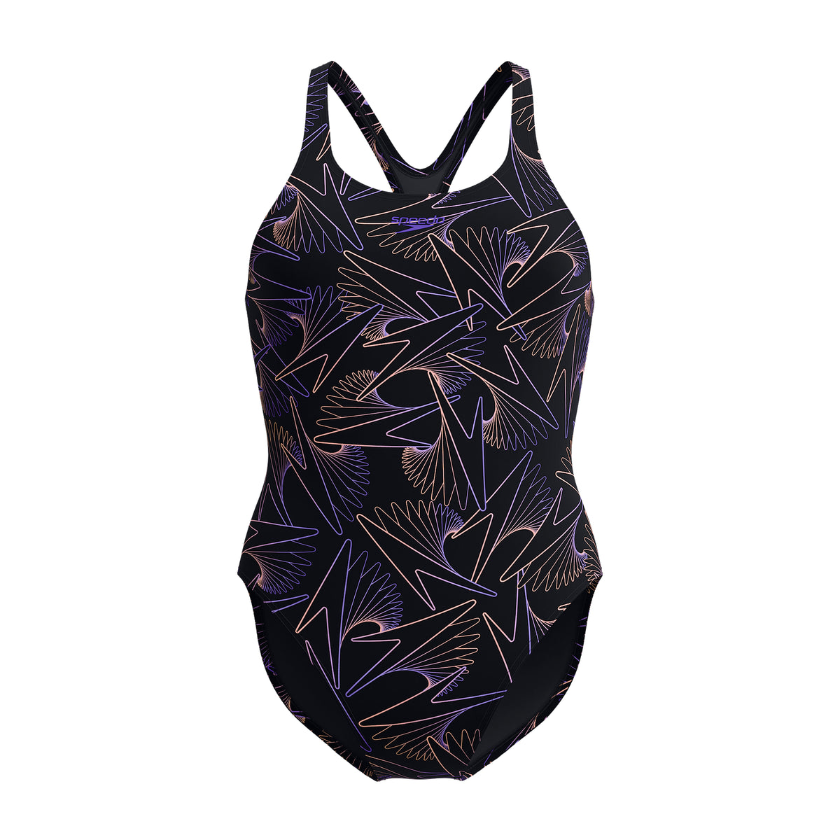 Speedo - Womens - HyperBoom Allover Medalist - Bright Peach