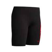 Speedo - Boys - Endurance+ Hyperboom Panel Jammer - Anthracite/High Risk Red