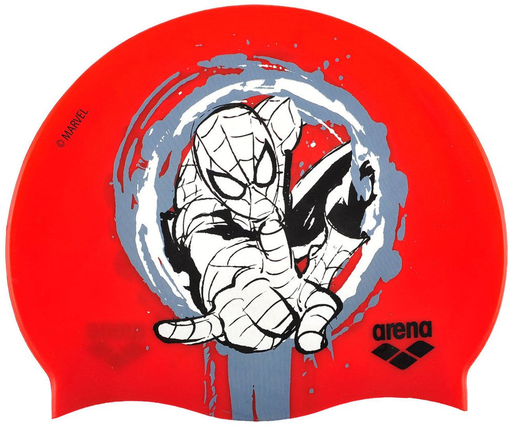 Arena - Silicone Swim Cap - Spiderman