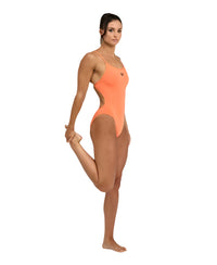 Arena - Womens - Lace Back Solid One Piece - Nespola-Black