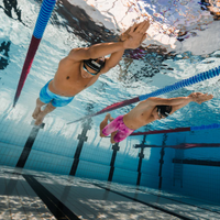 Arena - Mens - Powerskin Carbon Glide Tie-Dye Jammer - Cobalt