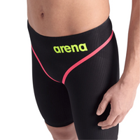 Arena - Mens - Powerskin Carbon Core FX Jammer - LE Black Fluro Yellow