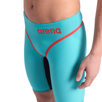 Arena - Mens - Powerskin Carbon Core FX Jammer - LE Turquoise Metallic