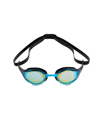 Arena - Cobra Edge Swipe Mirror Racing Goggles - Aqua/Black/Aqua