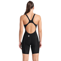 Arena - Womens - Powerskin Impulso Openback - Black/Teal, Biscay Bay/Cherry, Future Dusk