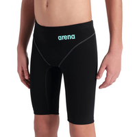 Arena - Boys - Powerskin Impulso Racing Jammer - Black Teal