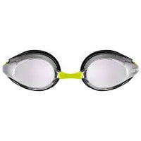 Arena - Tracks Junior Mirror Goggle - Silver Black Fluro Yellow