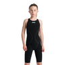 Arena - Girls - Powerskin Impulso Openback Race Suit - Black/Teal