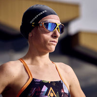 Aqua Sphere - Vista Mask - Indigo Titanium Mirror Lens Grey Orange