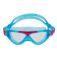 Aqua Sphere - Vista Junior Mask - Turquoise Pink Frame Clear Lens
