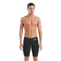 Arena - Mens - Powerskin Veloce Jammer - Black/Teal
