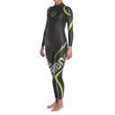ARENA - EX DEMO - Womens - Powerskin Carbon Tri Wetsuit - Black/Green