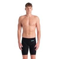 Arena - Mens - Powerskin Impulso Stitched Racing Jammer - Black Teal