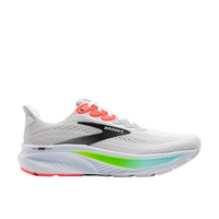 Brooks - Mens Ghost 17 Running Shoe - White/Pink Clay/Gecko