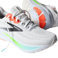 Brooks - Mens Ghost 17 Running Shoe - White/Pink Clay/Gecko