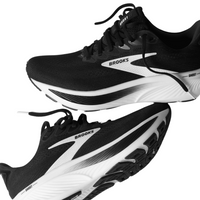 Brooks - Mens Ghost 17 Running Shoe - Black/White