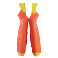 DMC - Repellor Fins - Black/Green, Orange/Yellow