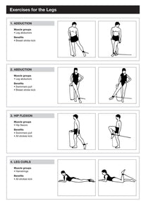 Eyeline - Dry Land Training Hand Paddles & Mounting Loops Strength - Heavy Duty