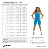 Finis - Womens - Fuse Tech - Open Back Kneeskin