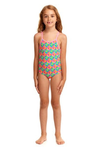 Funkita - Toddler Girls - Printed One Piece - Run Fox Run
