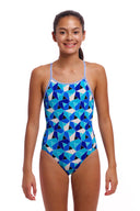 Funkita - Girls - Diamond Back One Piece - Tetra Tonic