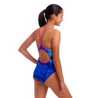 Funkita - Girls - Diamond Back One Piece - Fly Time
