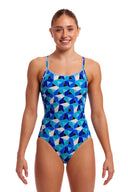 Funkita - Womens - Diamond Back One Piece - Tetra Tonic