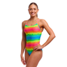 Funkita - Womens - Diamond Back One Piece - Melting Mayhem