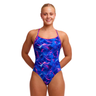 Funkita - Womens - Diamond Back One Piece - Rising Tide